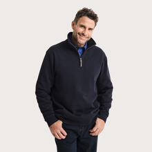 Load image into Gallery viewer, RB Sellars Men's Trentham Heavy Weight 1/2 Zip Jumper - Classic Navy
