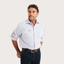 Load image into Gallery viewer, RB Sellars Men's Harvester L/S Shirt - Norfolk - Blue Norfolk
