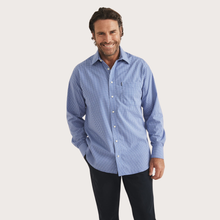 Load image into Gallery viewer, RB Sellars Men's Hillston L/S Shirt - Thames - Blue Thames
