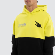 Load image into Gallery viewer, NXP Men's Adelaide Block Hoodie - Yellow Black
