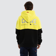 Load image into Gallery viewer, NXP Men's Adelaide Block Hoodie - Yellow Black
