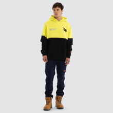 Load image into Gallery viewer, NXP Men's Adelaide Block Hoodie - Yellow Black
