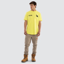 Load image into Gallery viewer, NXP Men's Adelaide Ethic Tee - Work Yellow
