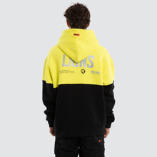 Load image into Gallery viewer, NXP Men's Brisbane Block Hoodie - Yellow Black
