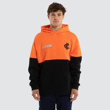 Load image into Gallery viewer, NXP Men's Carlton Block Hoodie - Orange Black
