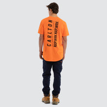 Load image into Gallery viewer, NXP Men's Carlton Ethic Tee - Work Orange
