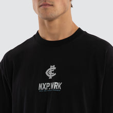 Load image into Gallery viewer, NXP Men's Carlton Union Tee - Jet Black
