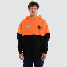 Load image into Gallery viewer, NXP Men's Collingwood Block Hoodie - Orange Black
