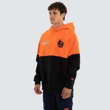 Load image into Gallery viewer, NXP Men's Collingwood Block Hoodie - Orange Black
