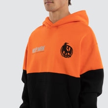 Load image into Gallery viewer, NXP Men's Collingwood Block Hoodie - Orange Black
