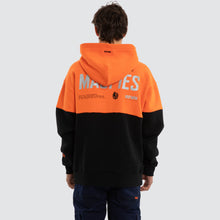 Load image into Gallery viewer, NXP Men's Collingwood Block Hoodie - Orange Black
