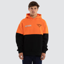 Load image into Gallery viewer, NXP Men's Essendon Block Hoodie - Orange Black
