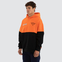 Load image into Gallery viewer, NXP Men's Essendon Block Hoodie - Orange Black
