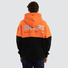 Load image into Gallery viewer, NXP Men's Essendon Block Hoodie - Orange Black

