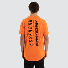 Load image into Gallery viewer, NXP Men's Essendon Ethic Tee - Work Orange

