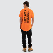 Load image into Gallery viewer, NXP Men's Essendon Ethic Tee - Work Orange
