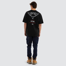 Load image into Gallery viewer, NXP Men's Essendon Union Tee - Jet Black
