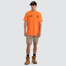 Load image into Gallery viewer, NXP Men's Fremantle Ethic Tee - Work Orange
