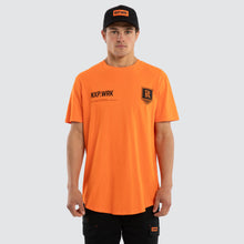 Load image into Gallery viewer, NXP Men's Port Adelaide Ethic Tee - Work Orange
