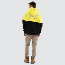 Load image into Gallery viewer, NXP Men's Richmond Block Hoodie - Yellow/Black
