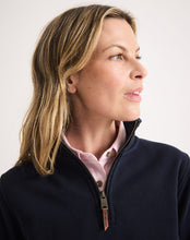 Load image into Gallery viewer, RB Sellars Women's Kate 1/2 Zip Heavy Weight Jumper - Classic Navy
