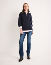 Load image into Gallery viewer, RB Sellars Women's Kate 1/2 Zip Heavy Weight Jumper - Classic Navy
