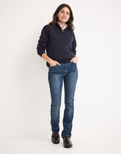 Load image into Gallery viewer, RB Sellars Women's Kate 1/2 Zip Jumper - Classic Navy
