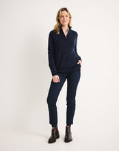 Load image into Gallery viewer, RB Sellars Women's Peppin Half Zip Jumper - Classic Navy
