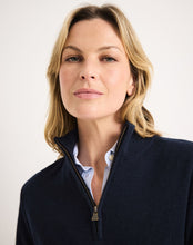 Load image into Gallery viewer, RB Sellars Women's Peppin Half Zip Jumper - Classic Navy
