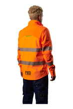 Load image into Gallery viewer, FXD Men&#39;s WO-3T Softshell Taped Jacket - Orange/Navy - Jackets
