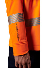 Load image into Gallery viewer, FXD Men&#39;s WO-3T Softshell Taped Jacket - Orange/Navy - Jackets
