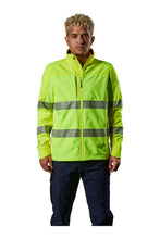 Load image into Gallery viewer, FXD Men&#39;s WO-3T Softshell Taped Jacket - Yellow/Navy - Jackets
