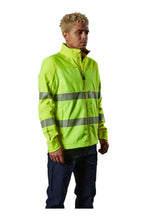 Load image into Gallery viewer, FXD Men&#39;s WO-3T Softshell Taped Jacket - Yellow/Navy - Jackets
