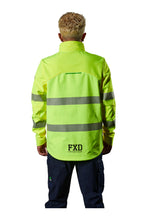 Load image into Gallery viewer, FXD Men&#39;s WO-3T Softshell Taped Jacket - Yellow/Navy - Jackets
