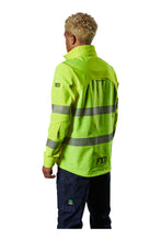 Load image into Gallery viewer, FXD Men&#39;s WO-3T Softshell Taped Jacket - Yellow/Navy - Jackets
