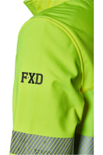 Load image into Gallery viewer, FXD Men&#39;s WO-3T Softshell Taped Jacket - Yellow/Navy - Jackets
