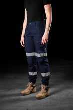 Load image into Gallery viewer, FXD Women&#39;s WP-8WT Taped Cuff Pant - Navy - Pants
