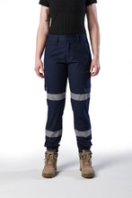 Load image into Gallery viewer, FXD Women&#39;s WP-8WT Taped Cuff Pant - Navy - Pants
