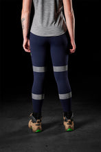 Load image into Gallery viewer, FXD Women&#39;s WP-9WT Taped Legging - Navy - Pants
