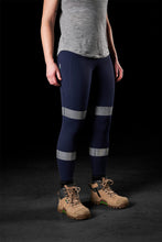 Load image into Gallery viewer, FXD Women&#39;s WP-9WT Taped Legging - Navy - Pants
