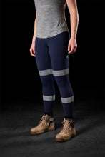 Load image into Gallery viewer, FXD Women&#39;s WP-9WT Taped Legging - Navy - Pants
