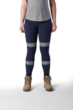 Load image into Gallery viewer, FXD Women&#39;s WP-9WT Taped Legging - Navy - Pants
