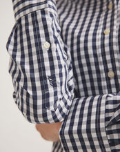 Load image into Gallery viewer, RB Sellars Women's Pearl L/S Shirt - Goolwa - Navy Gingham
