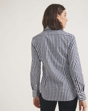 Load image into Gallery viewer, RB Sellars Women's Pearl L/S Shirt - Goolwa - Navy Gingham
