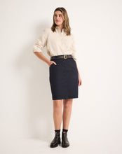 Load image into Gallery viewer, RB Sellars Women's Chino Skirt - Navy
