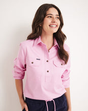 Load image into Gallery viewer, RB Sellars Women's Sandy 1/2 Btn L/S Workshirt - Musk
