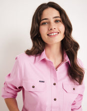 Load image into Gallery viewer, RB Sellars Women's Sandy 1/2 Btn L/S Workshirt - Musk
