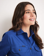 Load image into Gallery viewer, RB Sellars Women's Sandy Full Btn L/S Workshirt - Royal
