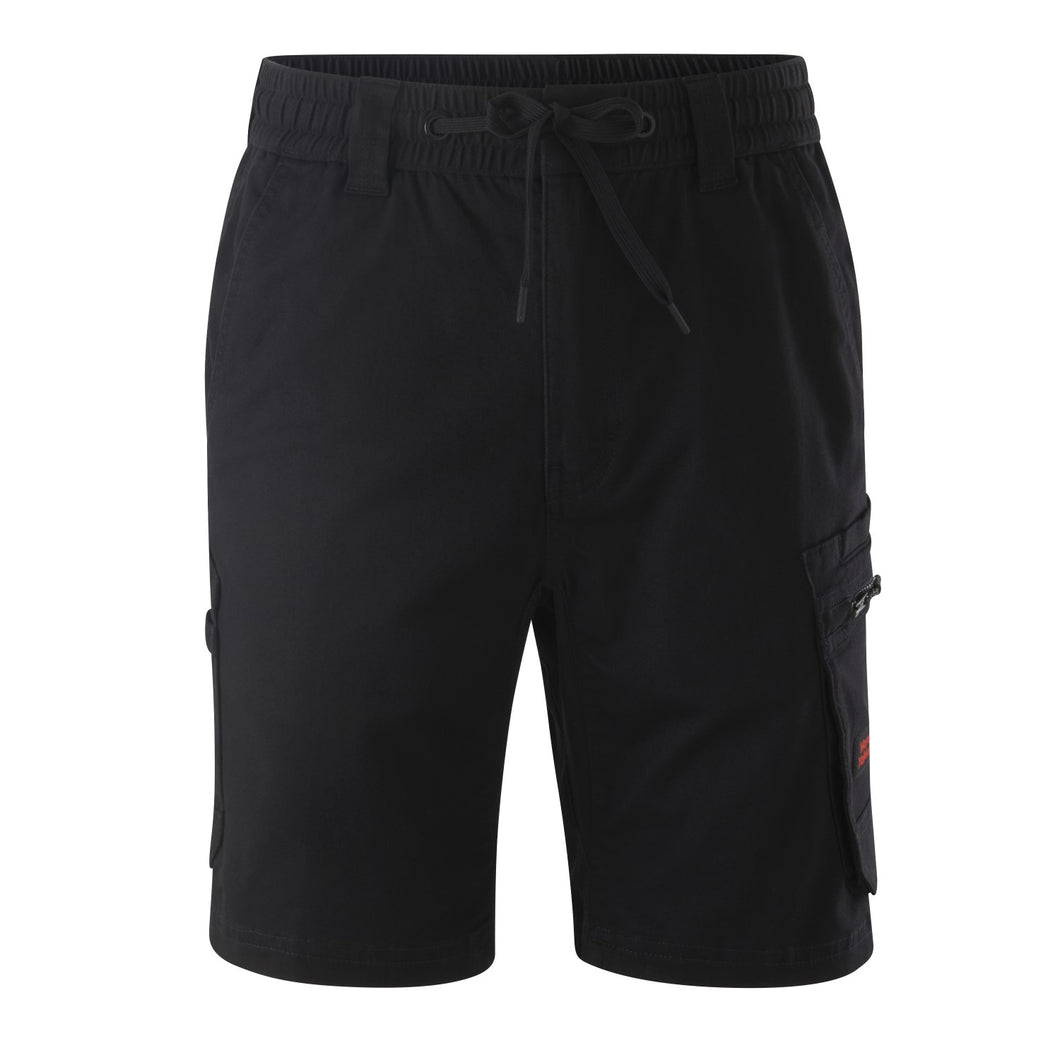 Hard Yakka Men's Toughmaxx Mid Short - BLACK - Shorts