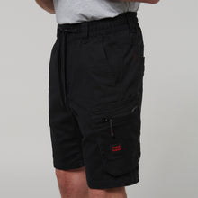 Load image into Gallery viewer, Hard Yakka Men&#39;s Toughmaxx Mid Short - BLACK - Shorts
